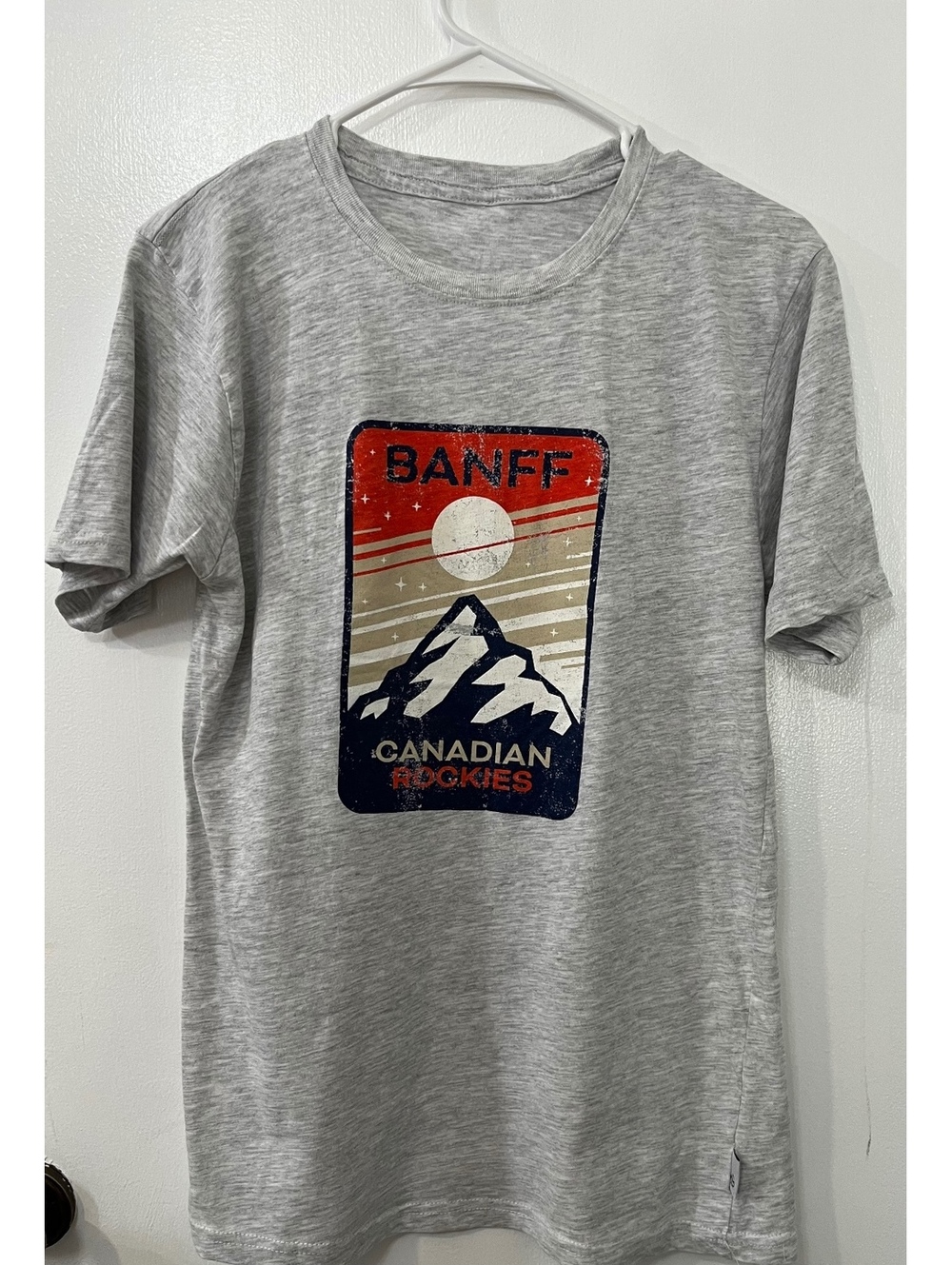 Gray Banff Canadian graphic T-shirt [COPY]